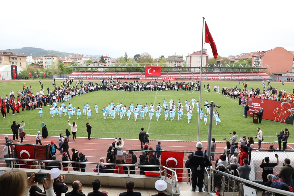 23 Nisan Ulusal Egemenlik ve Çocuk Bayramı’nı İlimizde Gurur ve Neşeyle Kutladık!